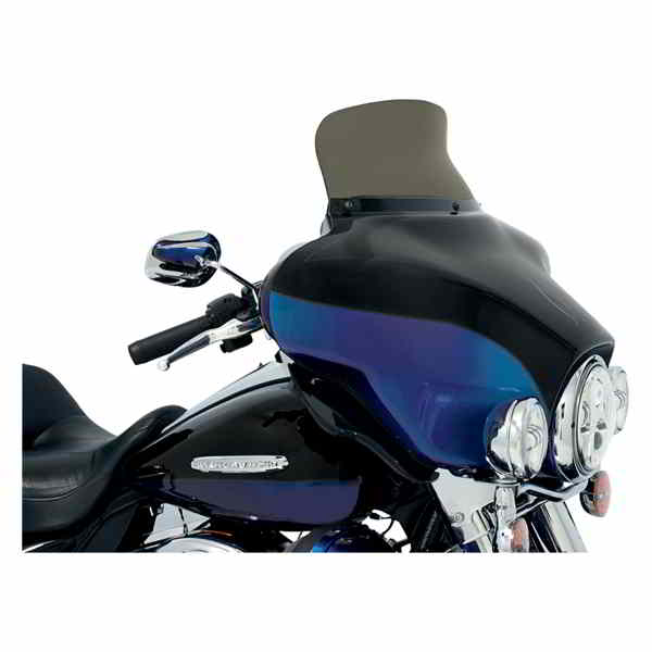 取寄せ スポイラー ウインドシールド - 6-1/2インチ - スモーク - FLH メンフィスシェード Spoiler Windshield - 6-1/2 - Smoke - FLH MEP8581 23500176