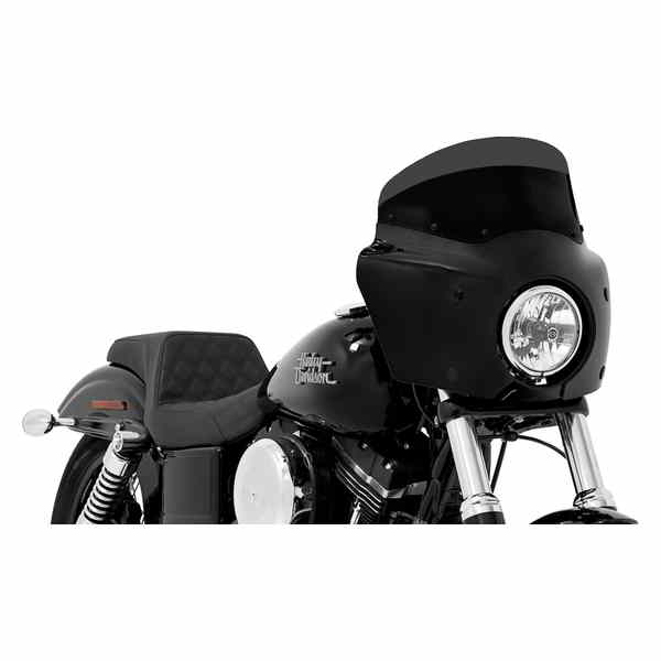 取寄せ ロードウォリアー ウィンドシールド - ダークブラックスモーク - 7インチ メンフィスシェード Road Warrior Windshield - Dark Black Smoke - 7 MEP86510 23500443