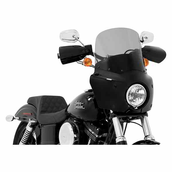 取寄せ ロードウォリアー ウィンドシールド - ブラックスモーク - 13インチ メンフィスシェード Road Warrior Windshield - Black Smoke - 13 MEP86812 23500449