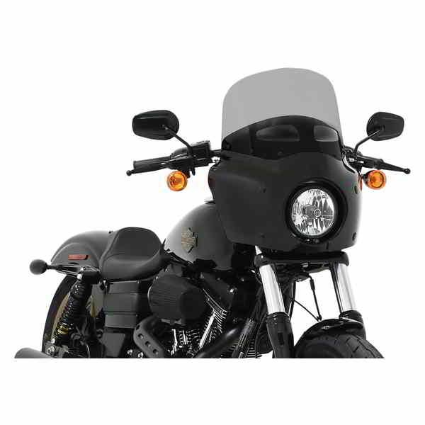 取寄せ ロードウォリアー ウィンドシールド - ベント付き - ブラックスモーク - 11インチ メンフィスシェード Road Warrior Windshield - Vented - Black Smoke -11 MEP87412 23500460