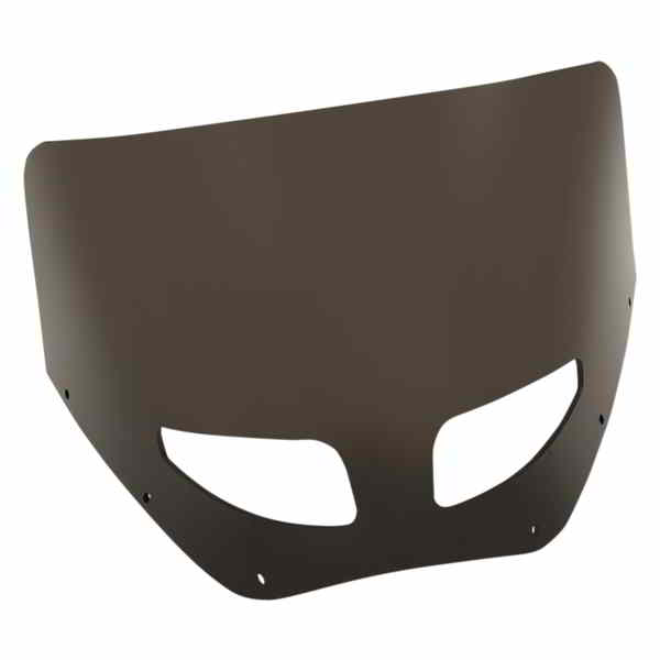 取寄せ ロードウォリアー ウィンドシールド - ベント付き - ダークブラックスモーク - 11インチ メンフィスシェード Road Warrior Windshield - Vented - Dark Black Smoke - 11 MEP87410 23500461