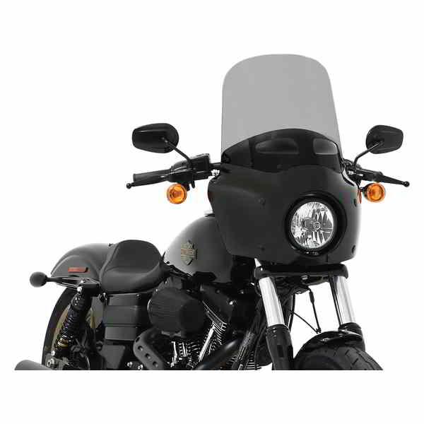 取寄せ ロードウォリアー ウィンドシールド - ベント付き - ブラックスモーク - 15インチ メンフィスシェード Road Warrior Windshield - Vented - Black Smoke - 15 MEP87612 23500465