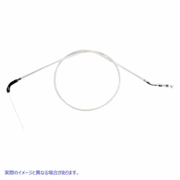 取寄せ アーマーコート編組ステンレス鋼ケーブル モーションプロ Throttle Cable - Push - Suzuki - Stainless Steel 64-0267 06501528