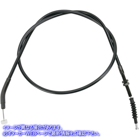 取寄せ 制御ケーブル モーションプロ Clutch Cable- Kawasaki - Black Vinyl 03-0409 06521554