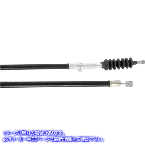 取寄せ 制御ケーブル モーションプロ Clutch Cable- Kawasaki - Black Vinyl 03-0236 06521593