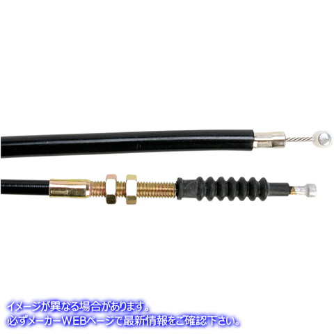 取寄せ 制御ケーブル モーションプロ Clutch Cable- Kawasaki - Black Vinyl 03-0383 06521594