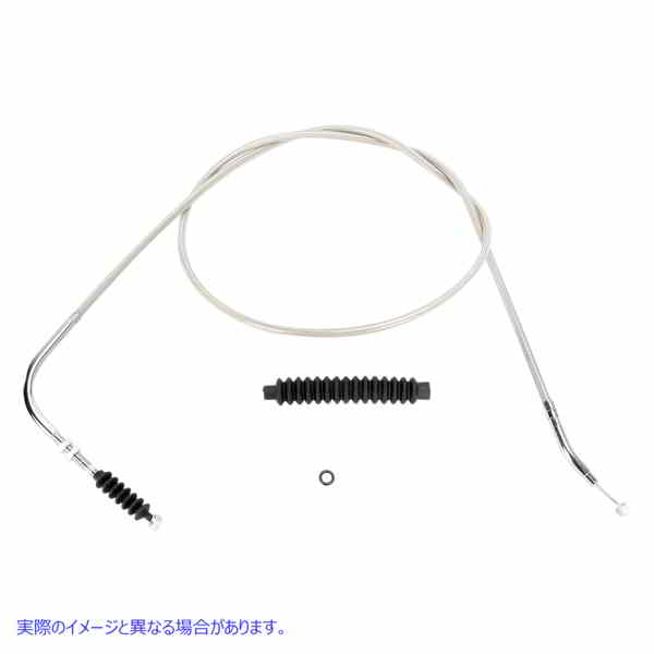 取寄せ アーマーコート編組ステンレス鋼ケーブル モーションプロ Clutch Cable - +4 - Suzuki - Stainless Steel 64-0259 06521939