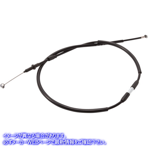 取寄せ モーションプロ Clutch Cable- Kawasaki - Black Vinyl 03-0444 06522332