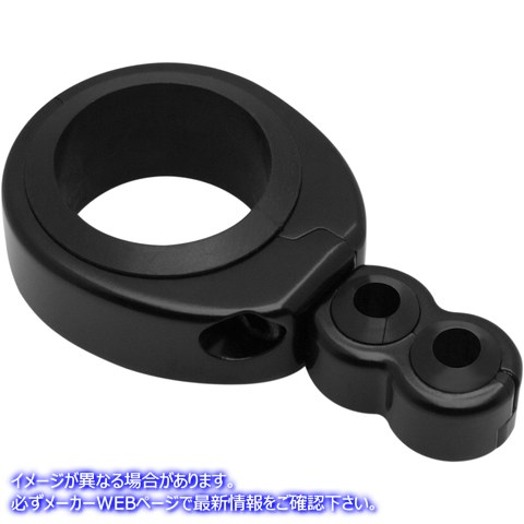 取寄せ ケーブルクランプ モーションプロ Cable Clamp - Dual - 1-1/4 - 1-1/2 Mounting Diameter - Black 11-0091 06580088