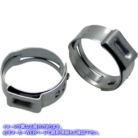 取寄せ フューエルシステム用のstepless?イヤークランプキット モーションプロ Stepless Clamps - 14.8-18.0 mm 12-0078 24010561