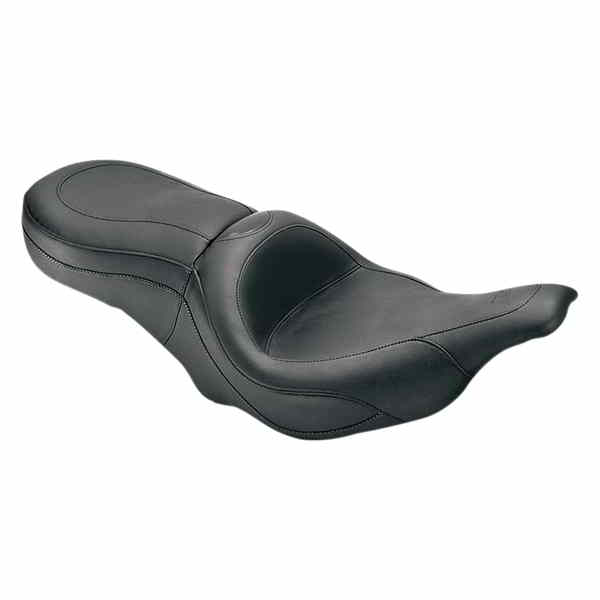 取寄せ ワンピーススポーツ2アップツーリングシート マスタング Sport Seat - Plain - '97-'07 FLT 75454 08010293