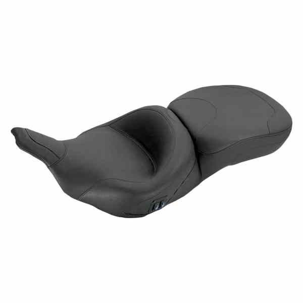 取寄せ 加熱されたワンピース2アップビニールツーリングシート マスタング Heated Touring Seat - Plain - FL '97-'07 76653 08010692