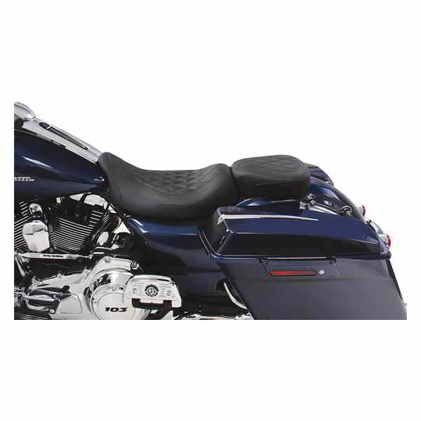 パーツデポ / 取寄せ ワイドトリッパーソロシート マスタング Seat - Wide Tripper? Solo - without  Backrest - Diamond - Black 76694 08010741