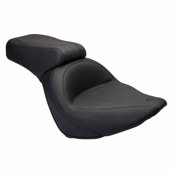 取寄せ ヴィンテージ2アップシート マスタング Vintage Style Seat - Standard - Smooth - Black - FXST 76400 08020326