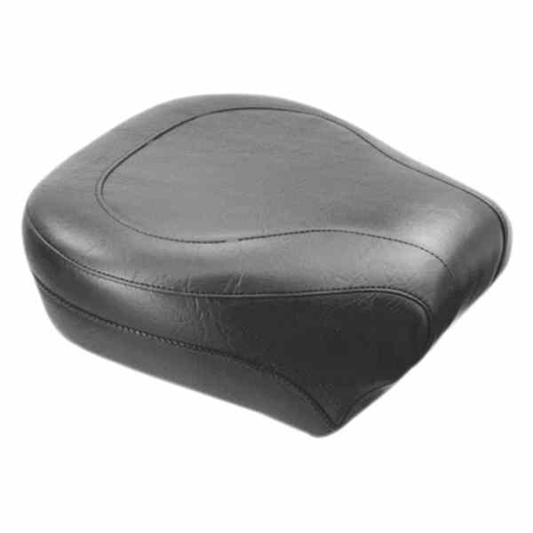 取寄せ ワイドリアシート - スムース - ブラック - FLST 00-15 マスタング Wide Rear Seat - Smooth - Black - FLST '00-'15 76182 08020486