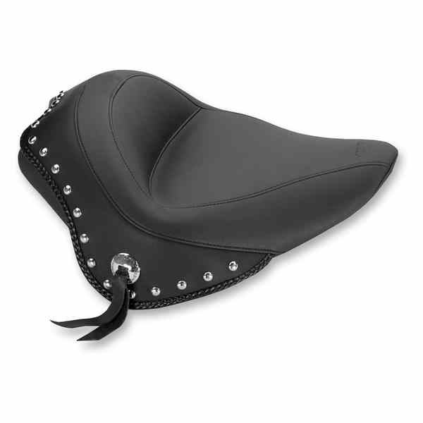 取寄せ ワイドビンテージソロシート マスタング Touring Studded Solo Seat - FXS 76750 08020759