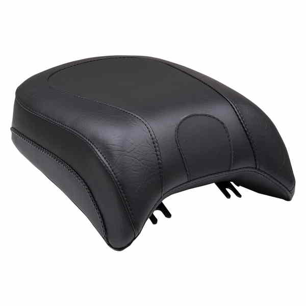 取寄せ ワイドリアシート - スタッズ付き - ブラック - FLST 05-17 マスタング Wide Rear Seat - Studded - Black - FLST '05-'17 76236 08020897