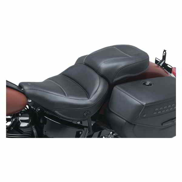 取寄せ MXツアーソロシート マスタング Max Profile Solo Touring Seat - without Driver Backrest - Black - Original - FLHC/FLDE 75880 08021061