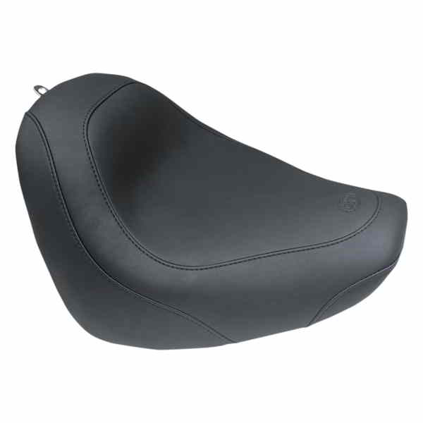 取寄せ ワイドトリッパーソロシート マスタング Seat - Wide Tripper? Solo - without Backrest - Smooth - Black 75704 08021081