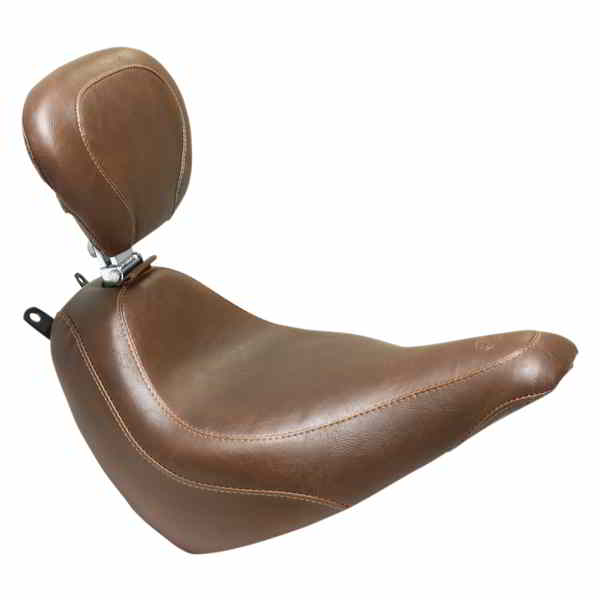 取寄せ ワイドトリッパーシート マスタング Wide Tripper Seat - Driver's Backrest - Brown 83001 08021218