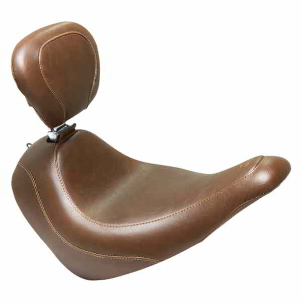 取寄せ ワイドトリッパーシート マスタング Wide Tripper Seat - Driver's Backrest - Brown 83037 08021242