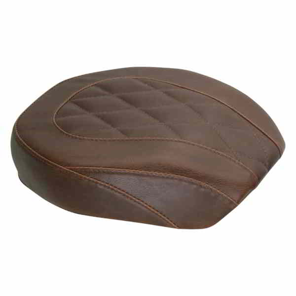 取寄せ ワイドトリッパーリアシート - ダイヤモンド - ブラウン - ダイナ マスタング Wide Tripper Rear Seat - Diamond - Brown - Dyna 76709 08030398
