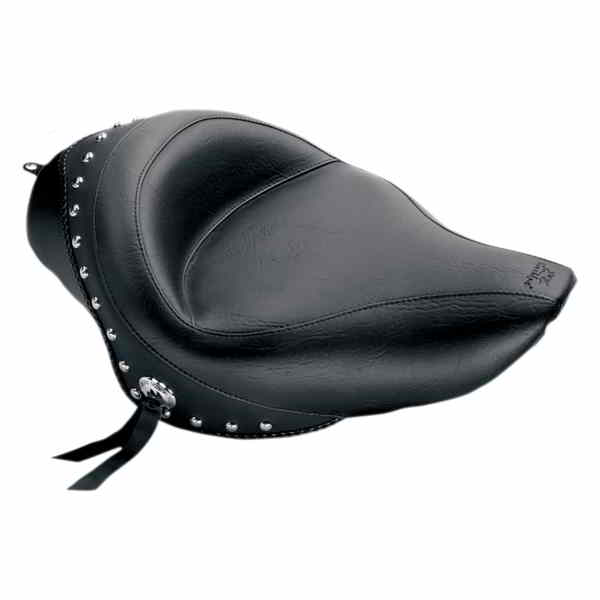 取寄せ ワイドビンテージソロシート マスタング Wide Studded Solo Seat - XL '04-'21 76151 08040302