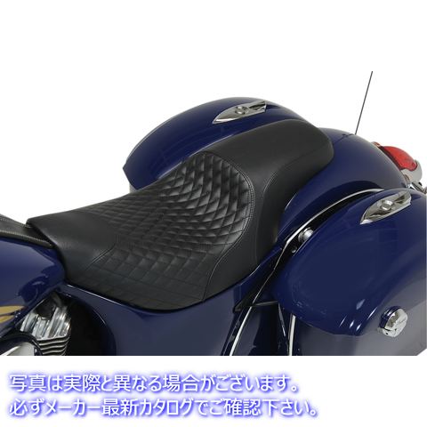 取寄せ Shope Signatureシリーズトリッパーシート マスタング Shope Tripper Seat - Diamond -  Chieftain 76308 08102018