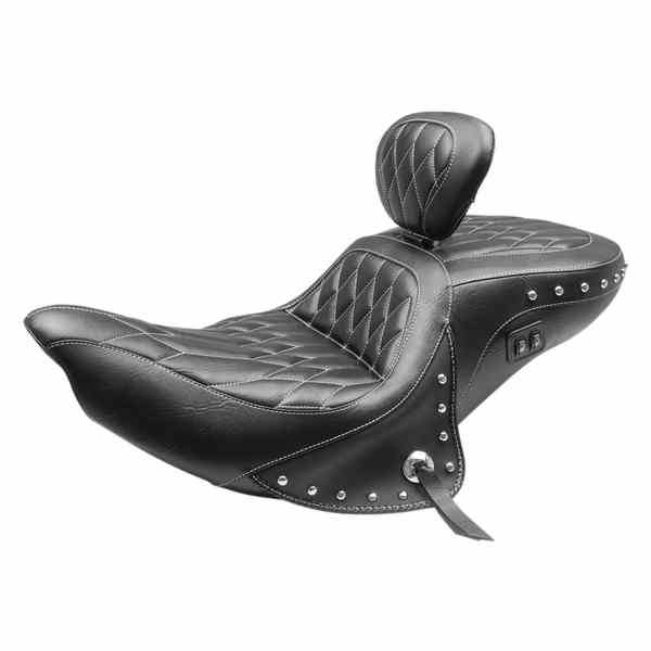 取寄せ 加熱されたワンピースツーリングシート マスタング Heated Seat - Driver's Backrest - Roadmaster '14-'23 79664WT 08102144