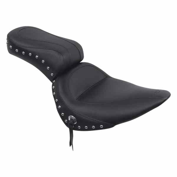 取寄せ スタッズ付き2アップシート マスタング Studded Seat - FXST '84-'99 75303 DS902160