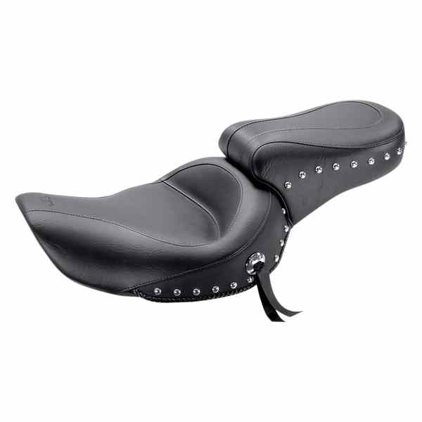 取寄せ スタッズ付き2アップシート マスタング Studded Seat - Dyna '96-'03 75533 DS905567