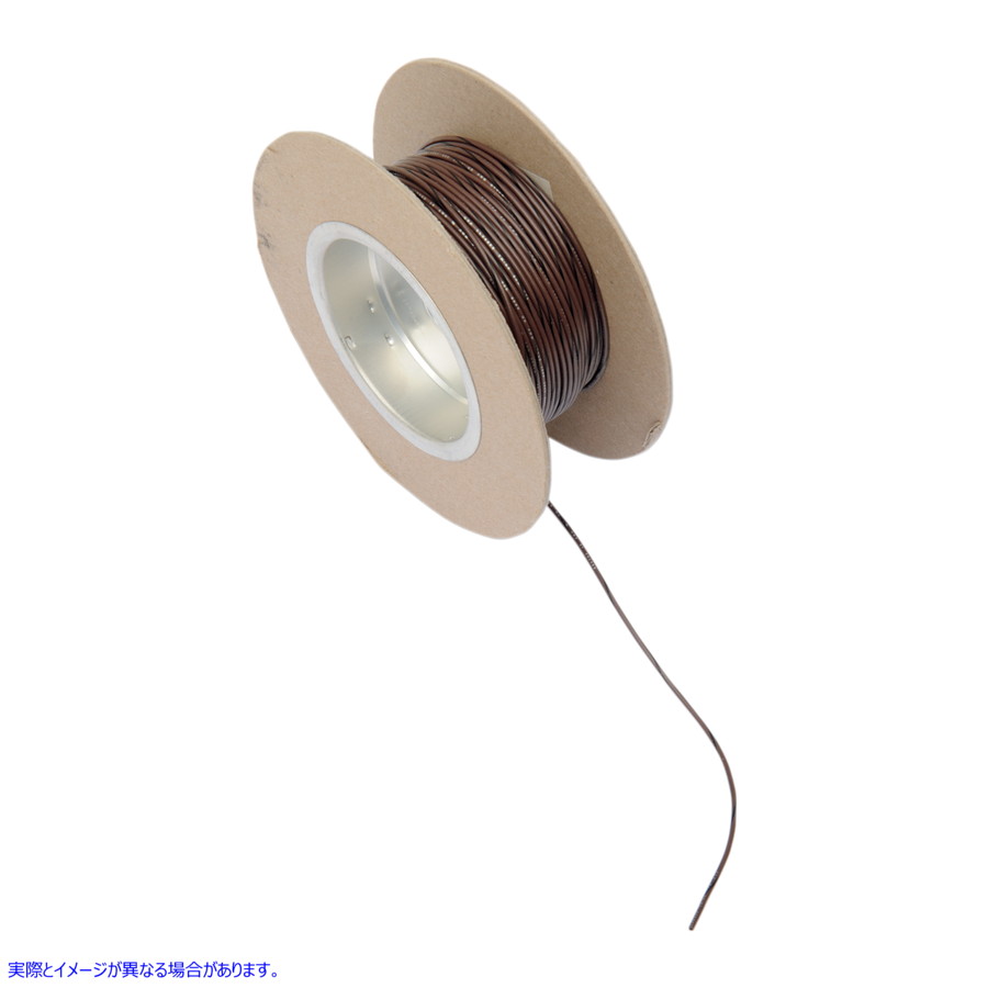 取寄せ OEMカラーワイヤースプール ナムズ 100' Wire Spool - 18 Gauge - Brown/Black NWR-10-100 21200511