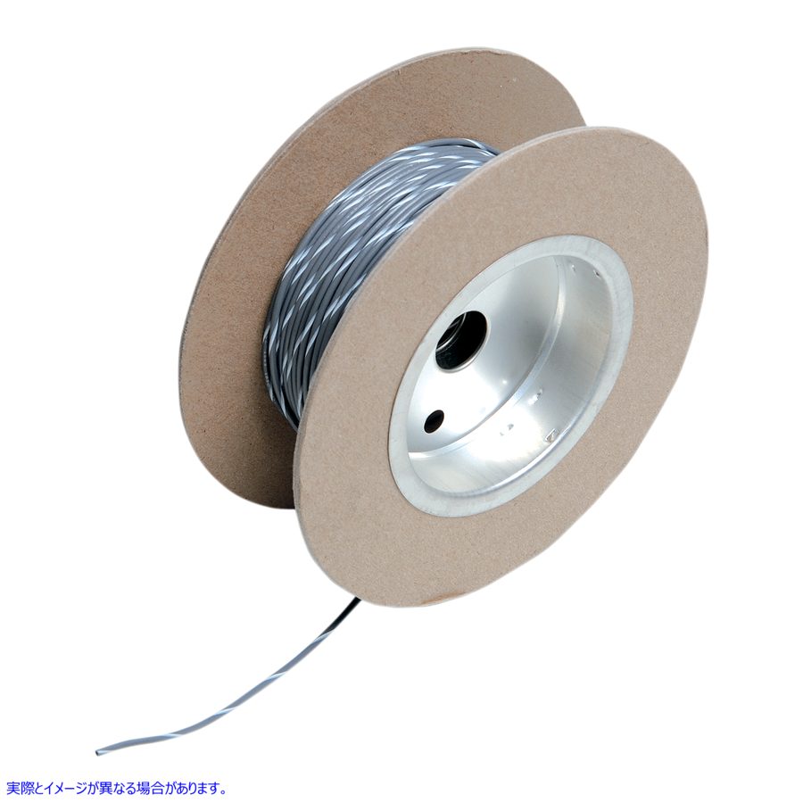 取寄せ OEMカラーワイヤースプール ナムズ 100' Wire Spool - 18 Gauge - Gray/White NWR-89-100 21200515