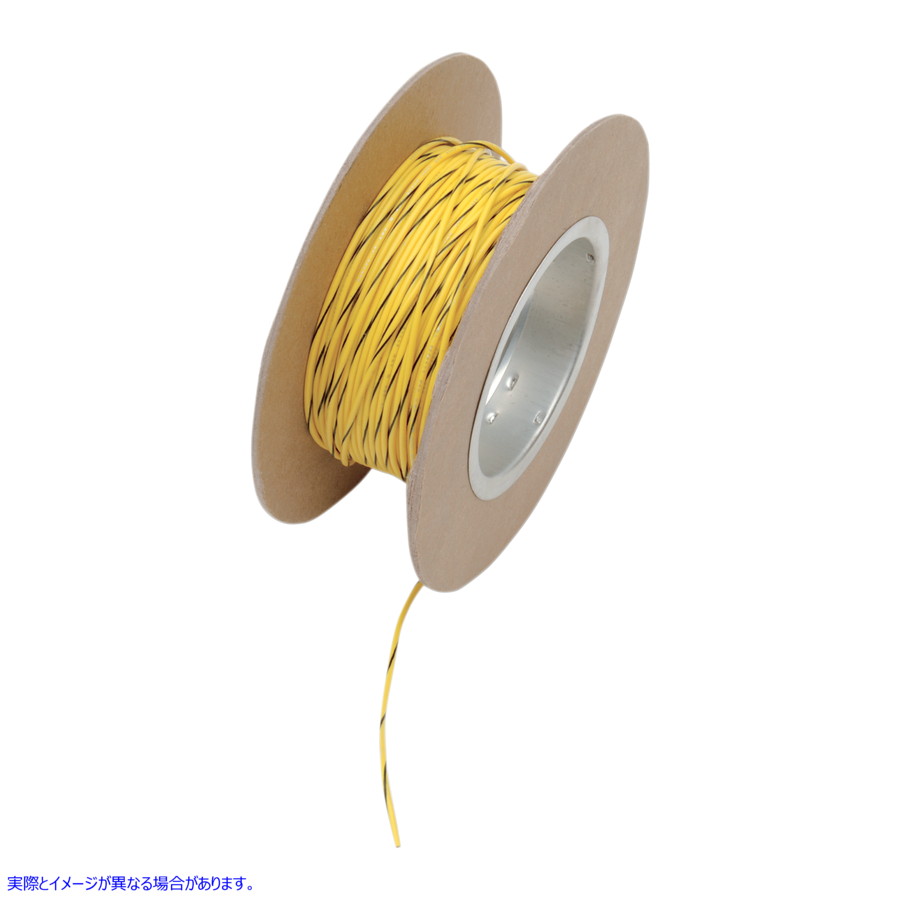 取寄せ OEMカラーワイヤースプール ナムズ 100' Wire Spool - 18 Gauge - Yellow/Black NWR-40-100 21200528