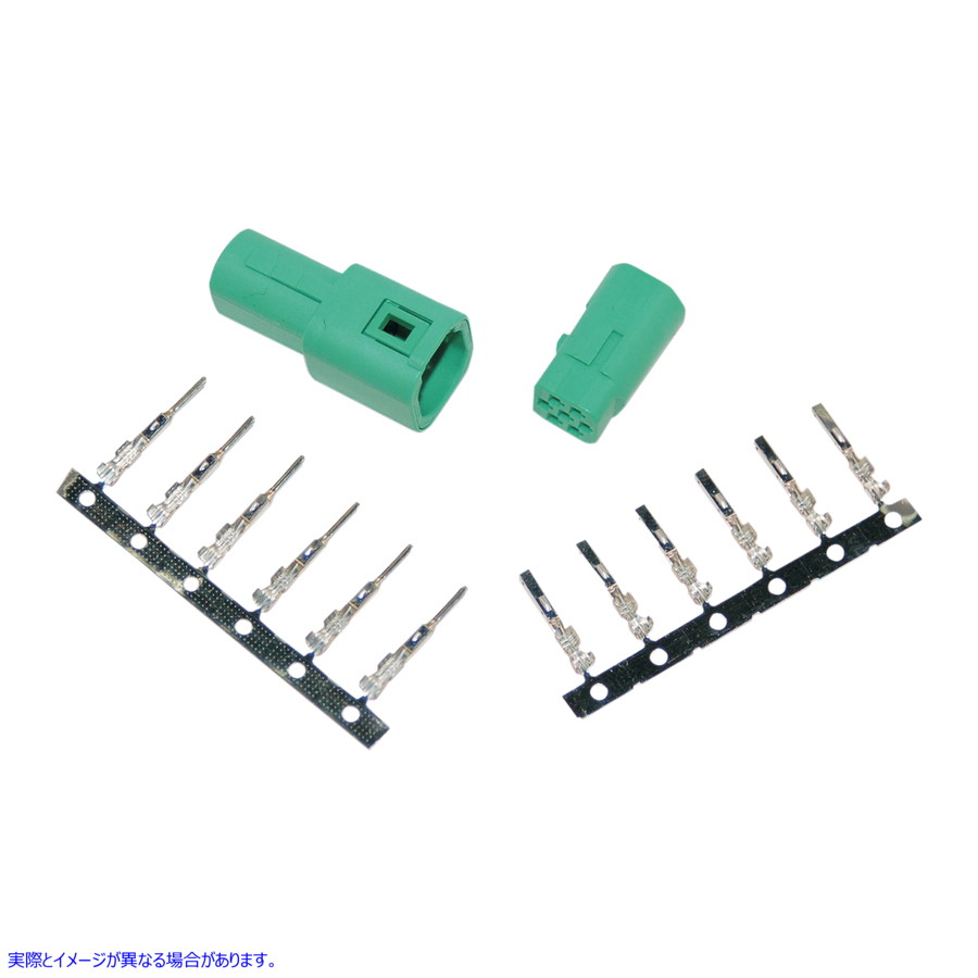 取寄せ OEMタイプコネクタ - コネクタキット ナムズ AMP OEM Throttle-by-Wire Connector Kit '08+ FL NTBW-CK 21200662