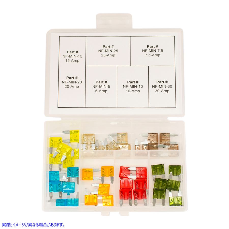 取寄せ 各種ヒューズキット ナムズ Mini Fuse Kit - 40PC NF-MIN-KIT 21300231