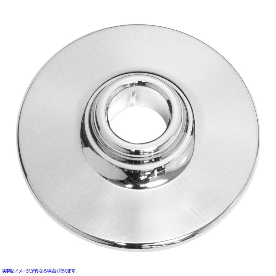取寄せ フロントハブカバー - クローム - 00-07 パフォーマンスマシーン (PM) Front Hub Cover - Chrome - '00-'07 0124-1011-CH 02130136