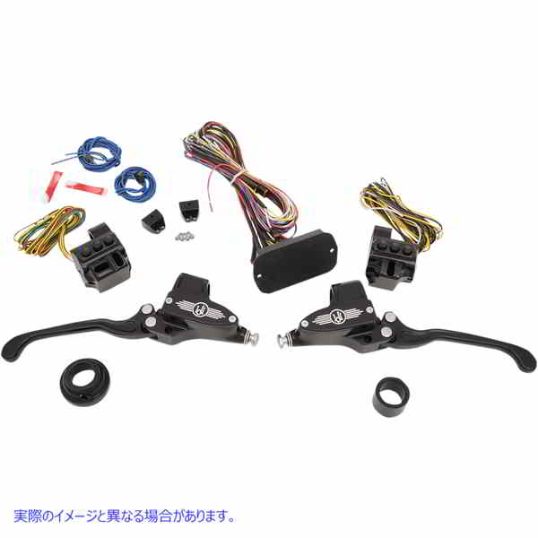 取寄せ 缶バスハンドルバーコントロールキット パフォーマンスマシーン (PM) Handlebar Controls - Hydraulic - 11/16 Master Cylinder - Black 0062-4026-BM 06101734