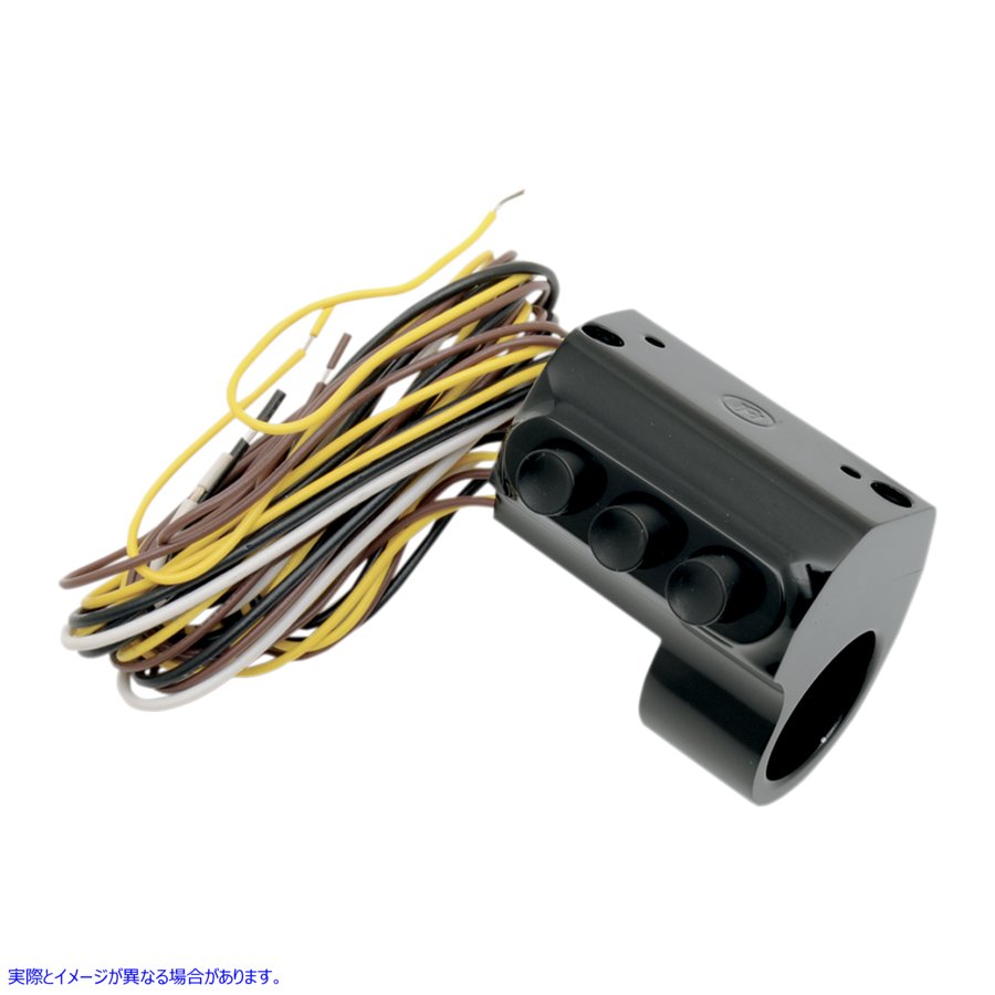 取寄せ スイッチアセンブリ - 左側 - 3ボタン - 油圧クラッチ - 黒 パフォーマンスマシーン (PM) Switch Assembly - Left Side - Three Button - Hydraulic Clutch - Black 0062-2033-B 06160101