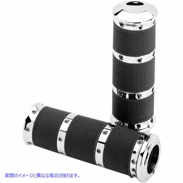 取寄せ グリップ - XL - TBW - クローム パフォーマンスマシーン (PM) Grips - XL - TBW - Chrome 0063-2018-CH 06300800