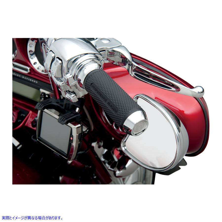 取寄せ グリップ - エリート - TBW - クローム パフォーマンスマシーン (PM) Grips - Elite - TBW - Chrome 0063-2028-CH 06300954