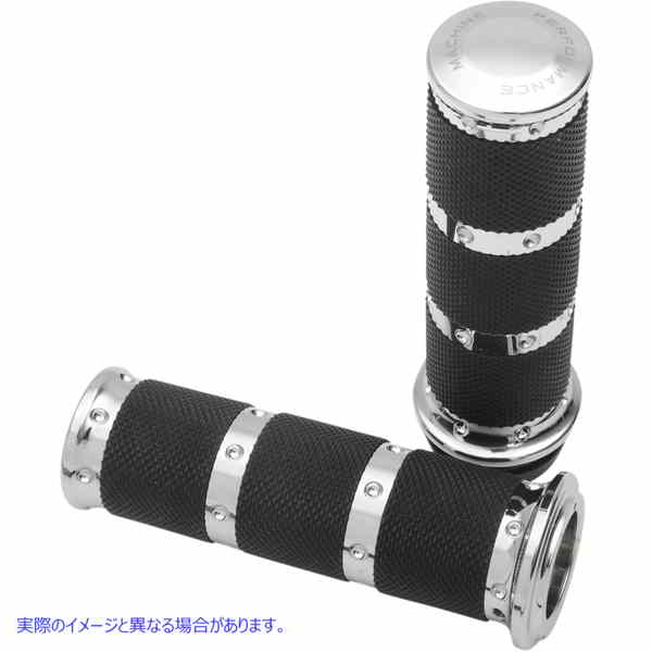 取寄せ グリップ - XLS - TBW - クローム パフォーマンスマシーン (PM) Grips - XLS - TBW - Chrome 0063-2087-CH 06301658