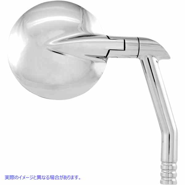 取寄せ ビジョンミラー - ラウンド - クローム パフォーマンスマシーン (PM) Vision Mirror - Round - Chrome 0064-2035-CH 06400734