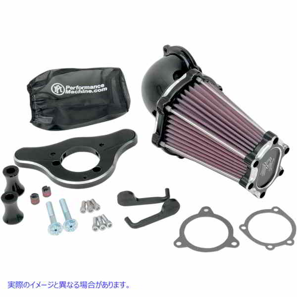 取寄せ 高速吸気クリーナー パフォーマンスマシーン (PM) FASTair Intake Cleaner - Contrast Cut - CV/FI 0206-2049-BM 10100984