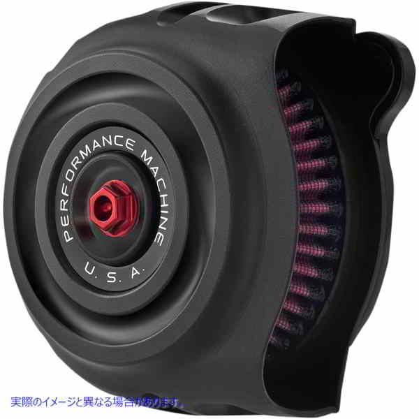 取寄せ ビンテージエアクリーナー パフォーマンスマシーン (PM) Vintage Air Cleaner - Black Ops? - Big Twin 0206-2130-SMB 10102232