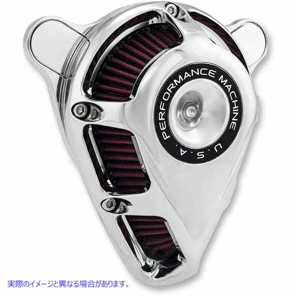 取寄せ ジェットエアクリーナー パフォーマンスマシーン (PM) Jet Air Cleaner - Chrome - M8 0206-2140-CH 10102671