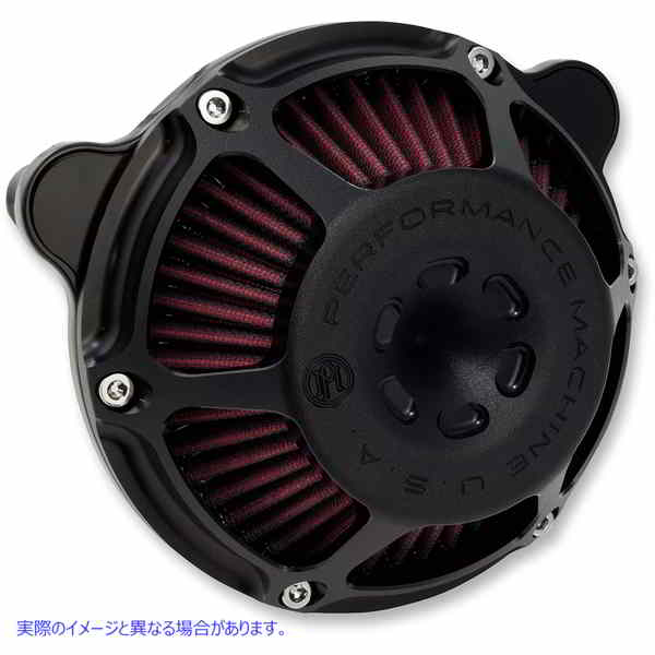 取寄せ 最大HPエアクリーナー パフォーマンスマシーン (PM) Max HP - Air Cleaner - Black Ops - M8 0206-2141-SMB 10102675