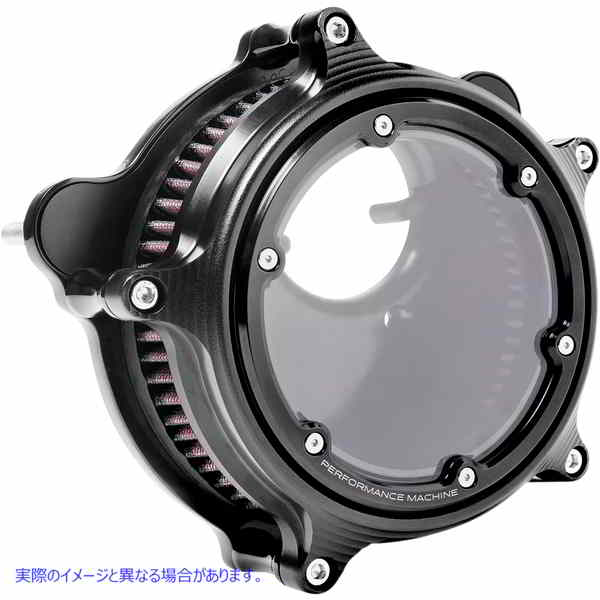 取寄せ ビジョンエアクリーナー パフォーマンスマシーン (PM) Vision Air Cleaner - Black Ops - M8 0206-2156-SMB 10102743