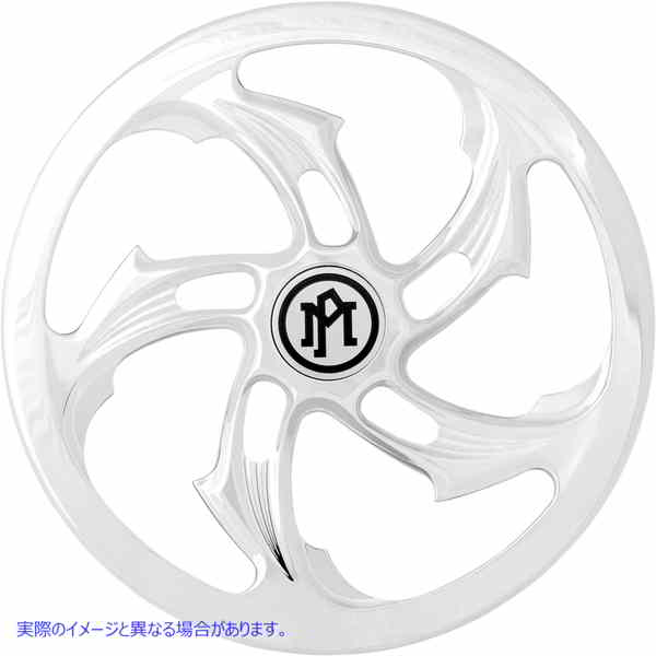 取寄せ ライバル エアクリーナーインサート - クローム パフォーマンスマシーン (PM) Rival Air Cleaner Insert - Chrome 0206-2010RVL-CH 10140068
