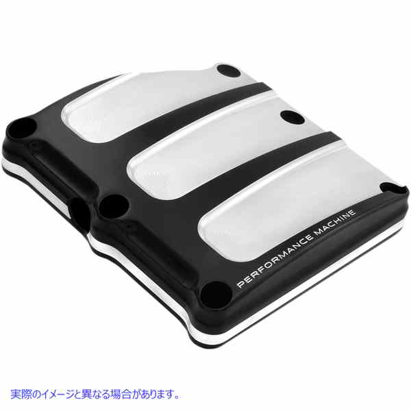 取寄せ トランスミッショントップカバー パフォーマンスマシーン (PM) Transmission Cover - Contrast Cut? - Scallop 0203-2018-BM 11050219